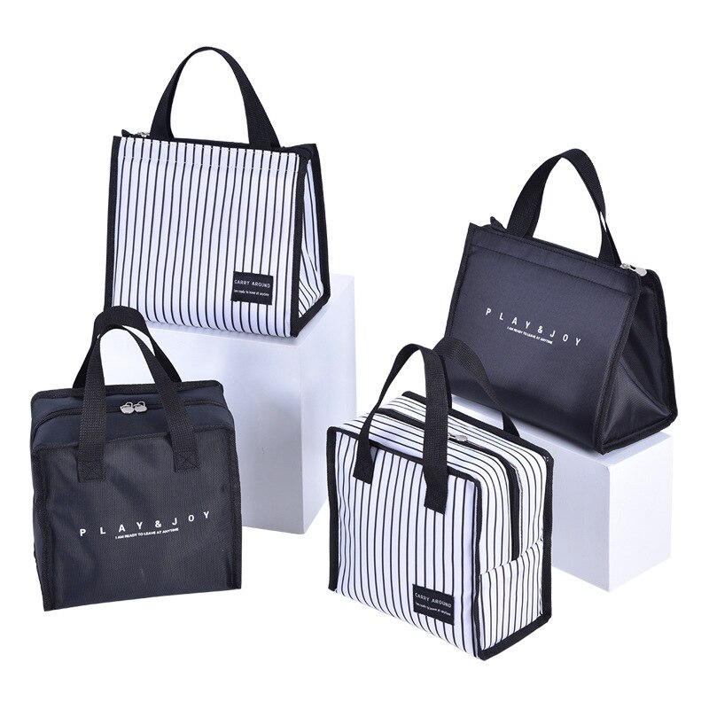 Borsa per isolamento a freddo borsa per il pranzo ispessita borsa per il pranzo impermeabile portatile per picnic per studenti