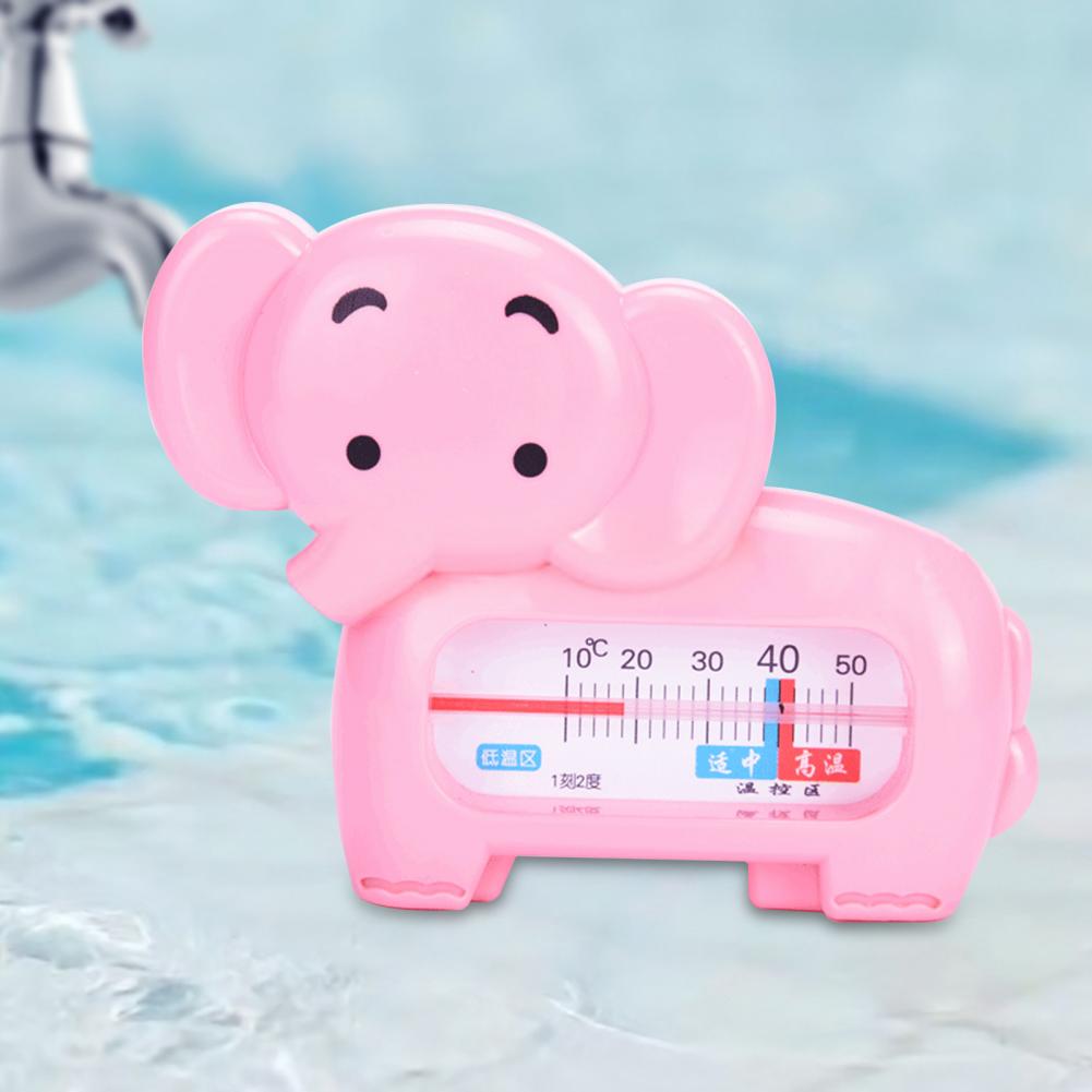 Water Thermometer Cartoon Elephant Shape Bath Toy Waterproof Digital Thermometer Baby Bathing Care for Swimming Pool