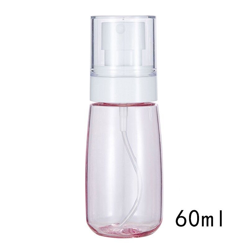 30/60ml Mini Travel Transparent Plastic Perfume Atomizer Empty Spray Bottle Reuse Refillable Cosmetic Container: 06 60ml