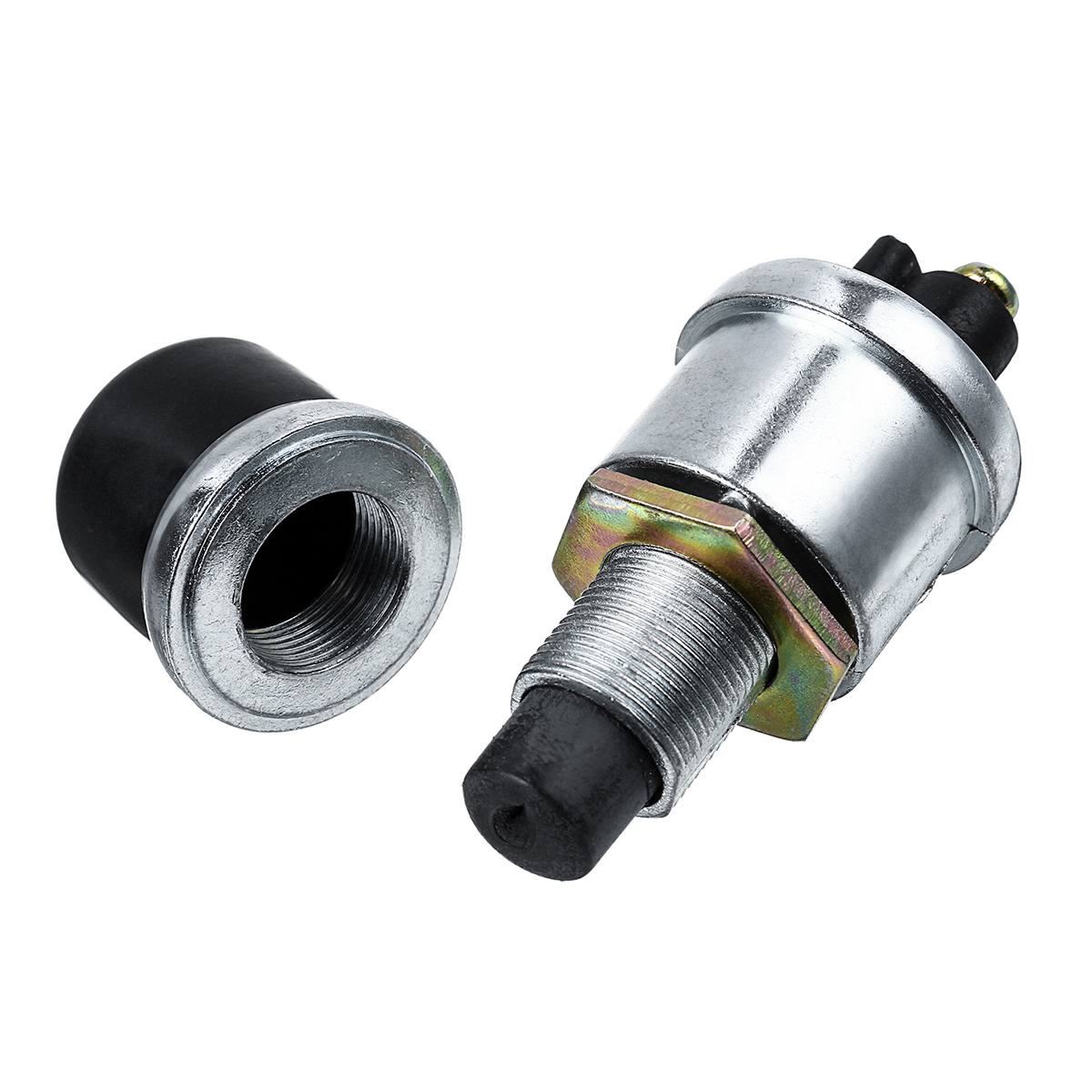 Universele 12v 50a waterdichte schakelaar drukhoorn motor startknop startschakelaar voor auto boot rups dieselmotor