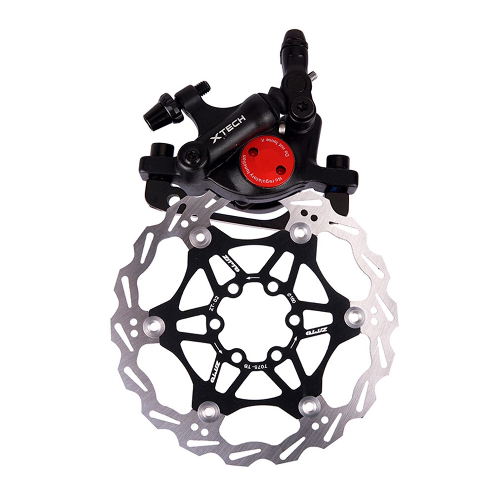 Rotor de freno de disco hidráulico para bicicleta de montaña, línea de tracción, delantero y trasero, M365: Rotor F Brake Black
