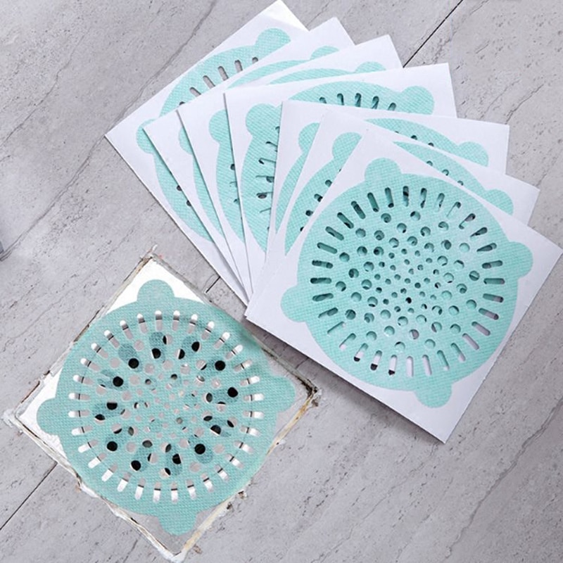 20 Pcs Haar Catchers Badkamer Zeef Haar Douche Drain Filter Aanrecht Plug Wastafel Reinigen Mesh Badkamer Producten Item