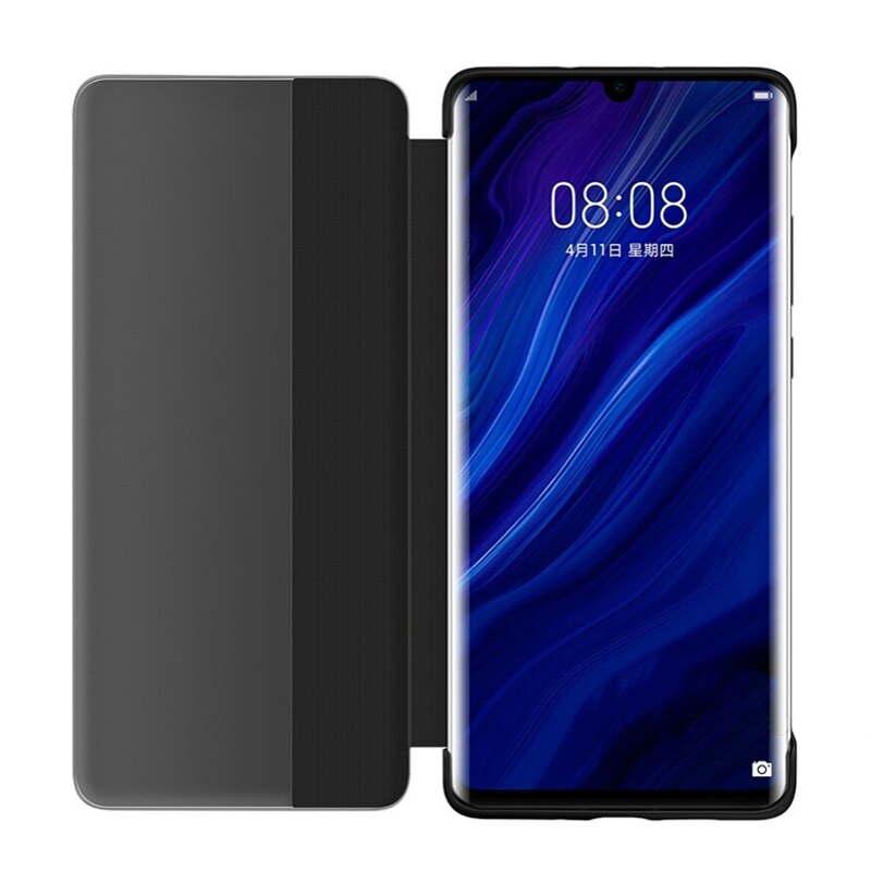 Huawei Original Smart View Flip Cover Case Housing For Huawei P30 Huawei P30 Pro Sleeps Function Protective Case