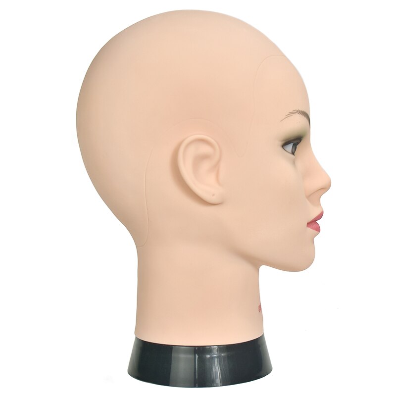 Tête de Mannequin pour femme, pour la fabrication de perruques, chapeaux, exposition, pratique de coiffure, support de chapeau pour la pratique du maquillage