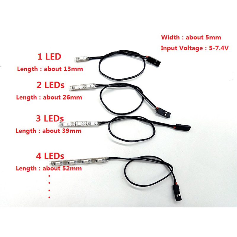 Modelo de faros LED, barra de luz Flash para coche trepador 1/10 Traxxas TRX4 1/14, coche de escalada Drift Tamiya RC Truck Scania 770S