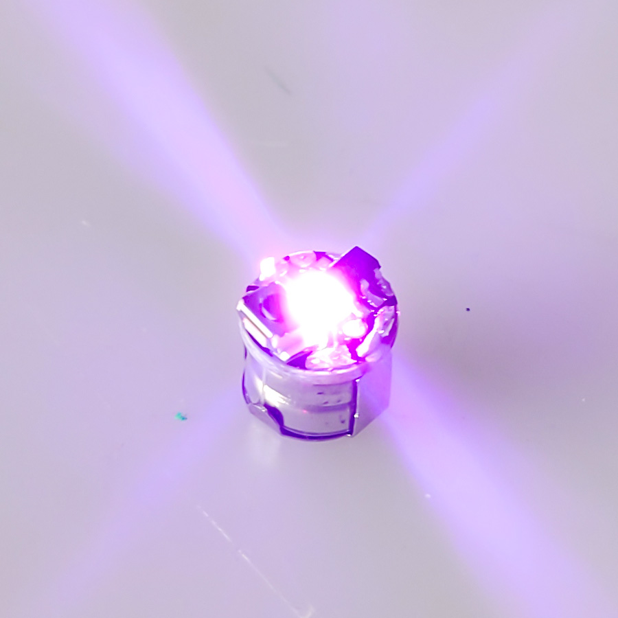 3 st mini led-lampa med touch-funktion, modellljusleksaker för gör-det-själv-modellbygge av robotar/bilar med batterier: Grå