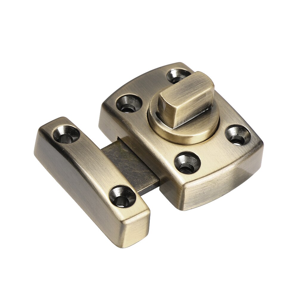 1pc Universal Turn Twist Bathroom Door Bolt Furniture Bolt Thickened Cabinet Lock Pin Home Hotel Security Hardware
