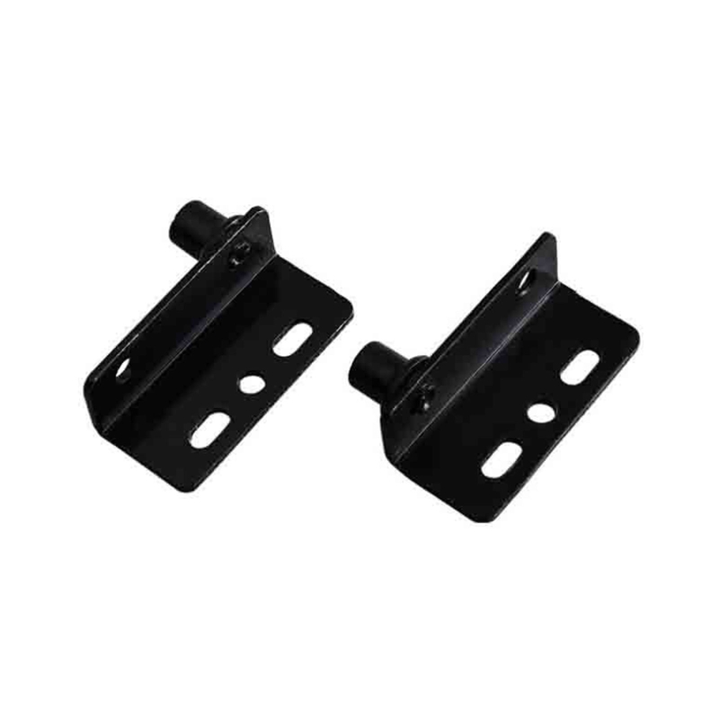 Charnières de Pivot de porte à Angle droit en fer épais, 2 pièces/ensemble, accessoires de quincaillerie