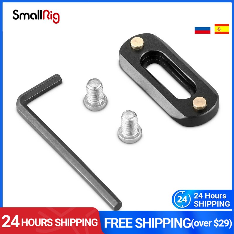 Smallrig mini pikalukitus nato kisko  (48mm)  pitkä kamerahäkkiin nato kahva näyttö evf kiinnitys  - 2172