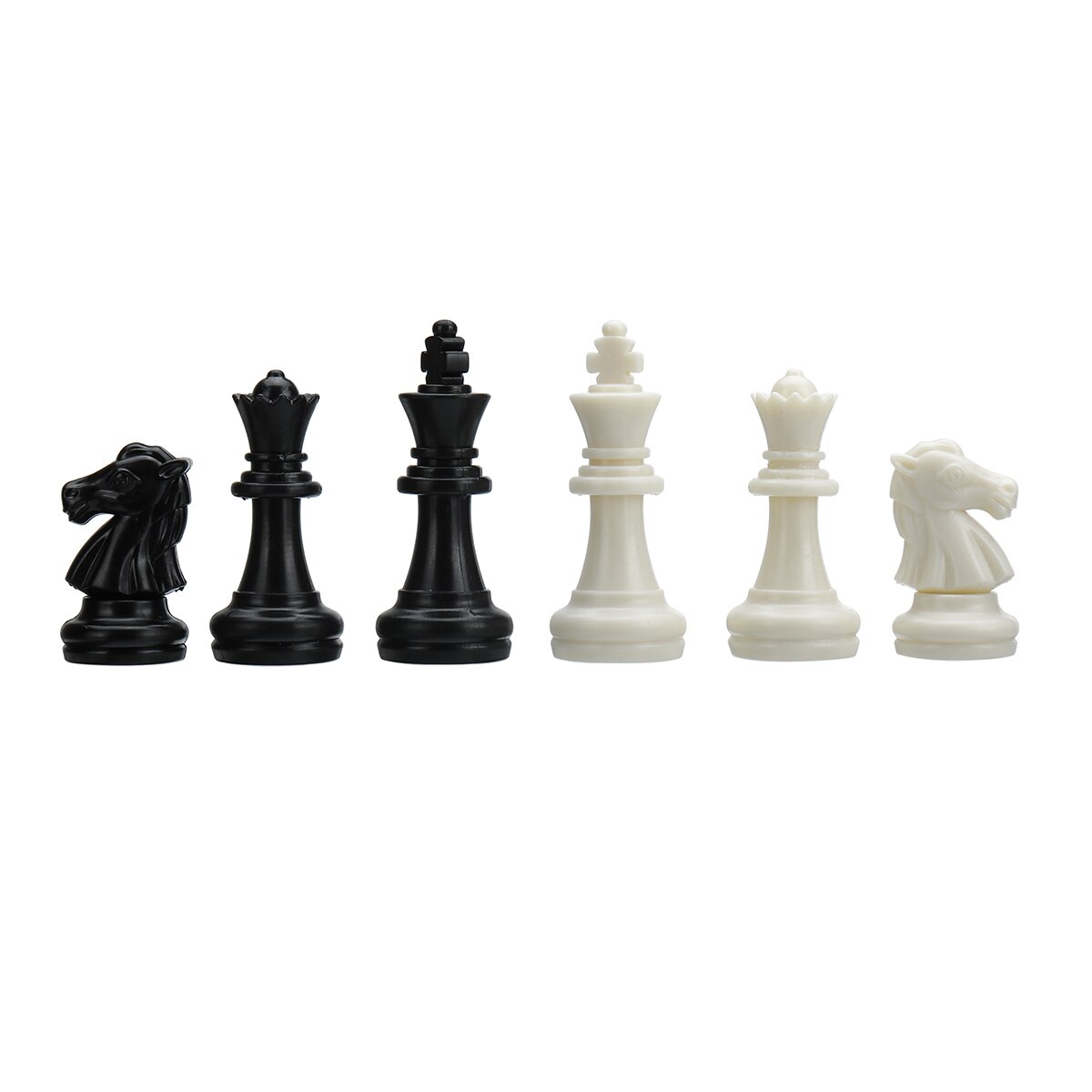 32PCS Chess Pieces Plastic Complete Chessmen International Word Chess Game Entertainment without Chess Board