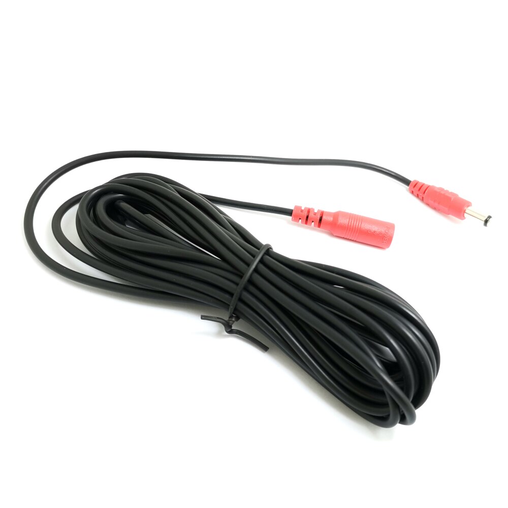 JIENUO 10M Camera Power Extension Cord Power Adapter Extension Cable CCTV Camera Extend Wire DC Power Cord 5.5*2.1mm Male Female