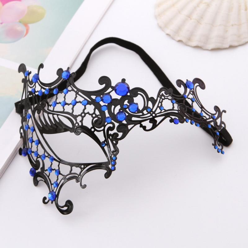 Halloween Venice Masquerade Masks Women Party Carnival Mask Venetian Iron Hollow Sexy Mask Woman Costume Masker Maske Masque