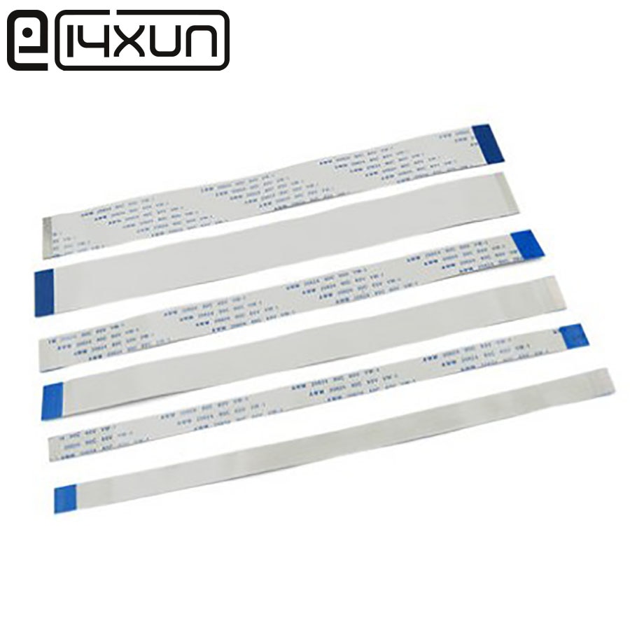 EClyxun FFC FPC flat flexible cable 1.0mm pitch 9 pin A Forward/B Reverse Length 120mm Ribbon Flex Cable AWM 20624 80C 60V VW-1