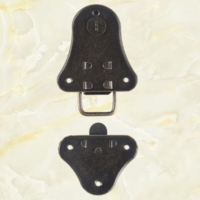 Vintage Lock Latch Antique Style Bronze Jewelry Box Drawer Home Office