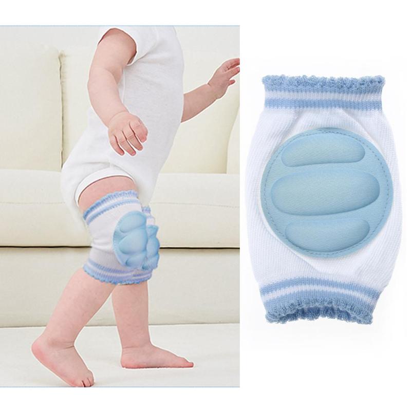 1 Paar Baby Elleboog Kneepad Voor Meisjes Jongens Dikke Peuters Kruipen Veiligheid Kniebeschermers Baby 'S Anti-Slip Beschermende knie Kussen