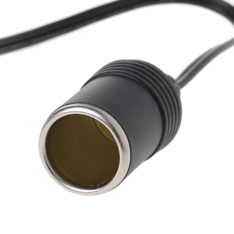 Auto dc stik 12v hun cigarettænder stik bil konverter adapter kabel