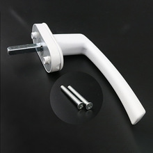 Zinc Alloy Window Drive Lock Handle Home Durable Replacement Hardware Inside Sliding Casement Rotating Handles