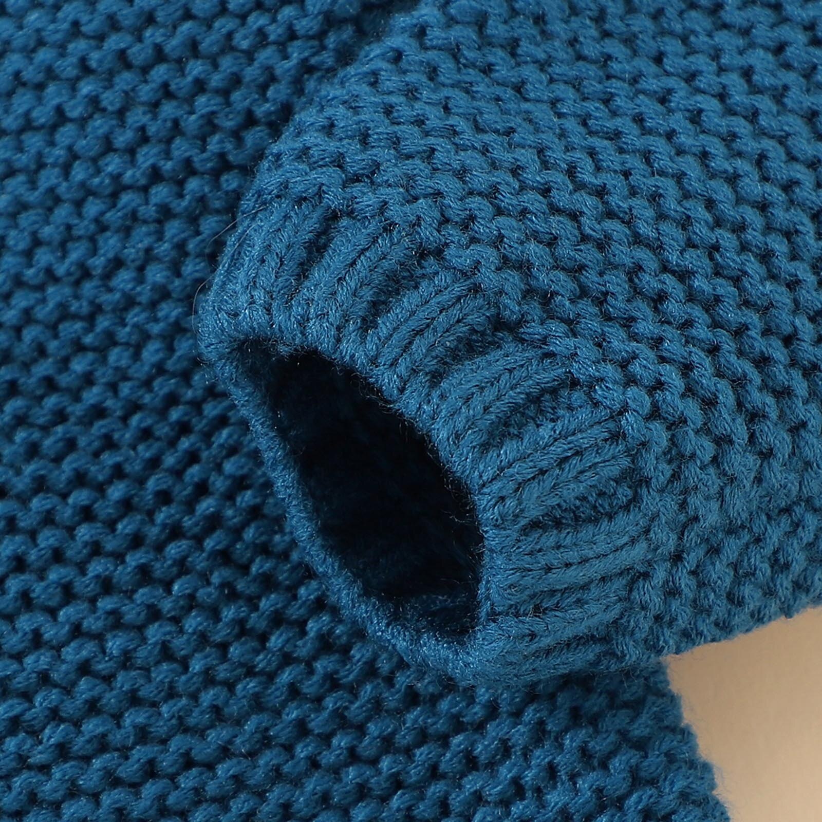 Kids Knitted Cardigan Autumn Children Hooded Sweater Boys Warm Clothing Baby Sweaters Infant Girl Single-breasted Jacket#G30