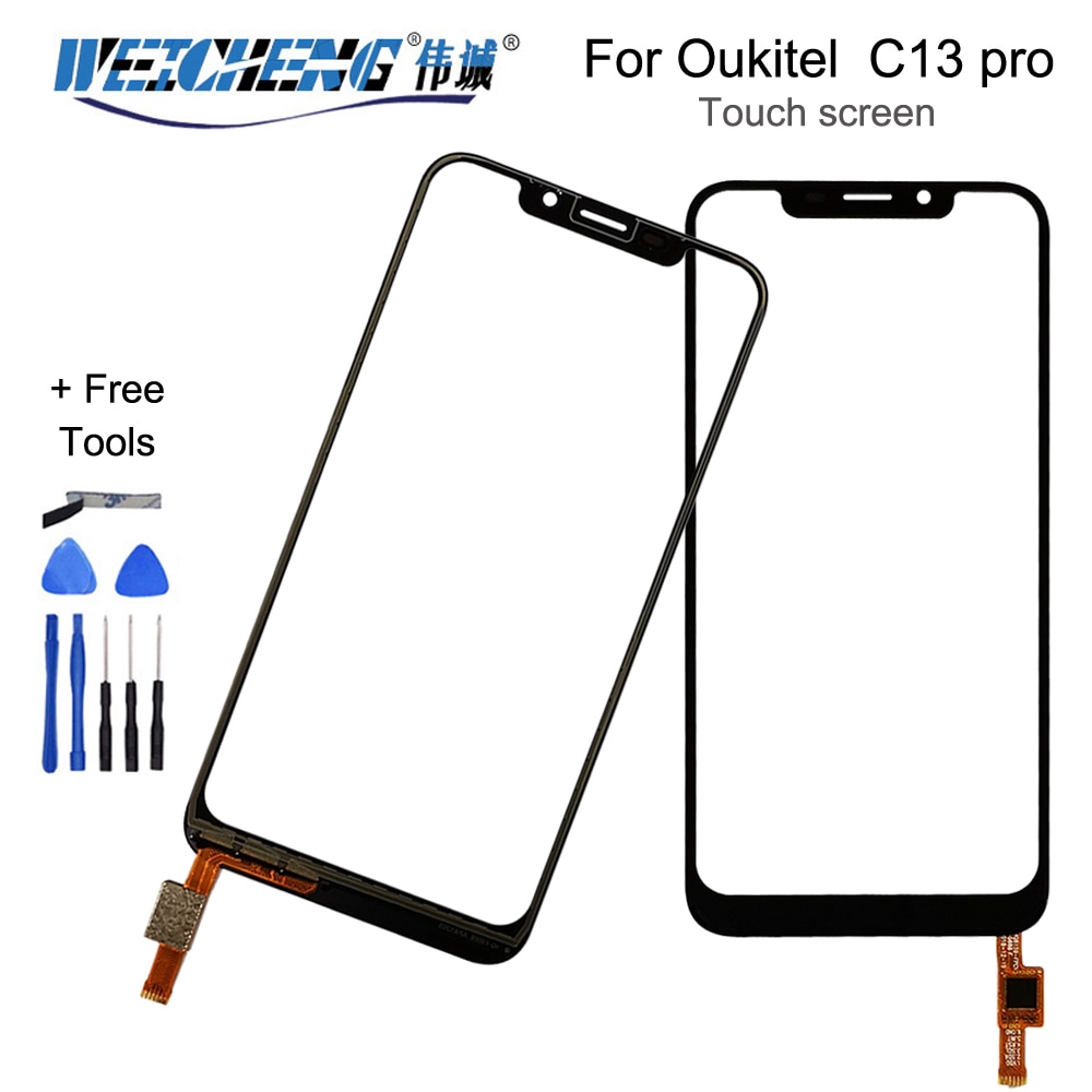 6.18in "Touch Screen Für Oukitel C13 pro Touch Glas Panel Screen Digitizer für Oukitel C13 pro