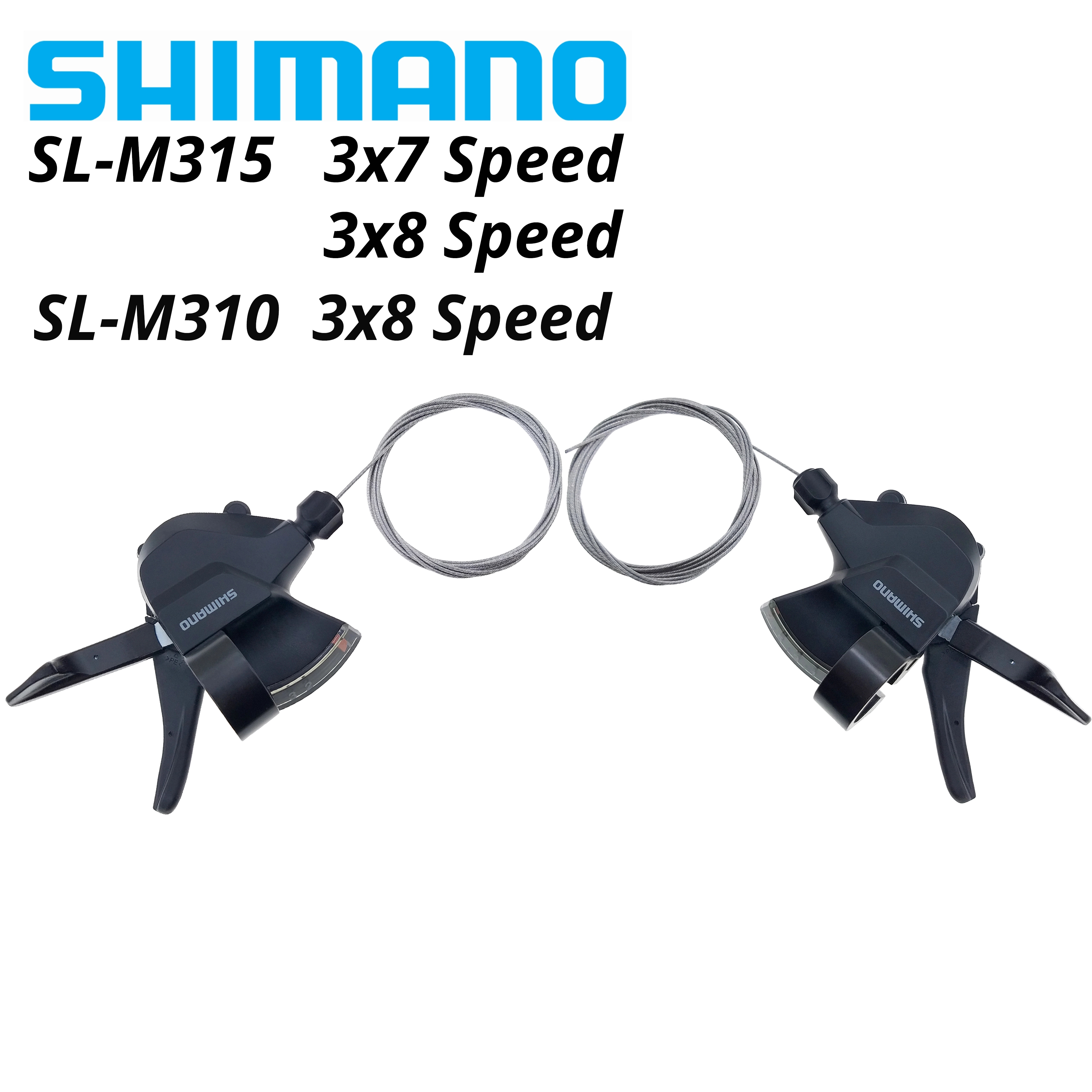 Shimano Altus SL-M315 Fahrrad Schalthebel hebel 2x7 2x8 3x7 3x8 Geschwindigkeit 21S 24S Schalthebel Abzug schnell Feuer Plus Schalthebel Kabel M315 M310