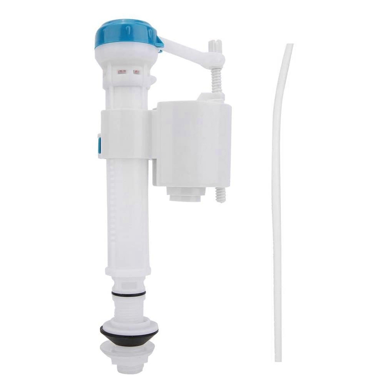 Toilet Inlet Valve Toilet Flush Valve Button Inlet Valve Toilet Flush Tank Accessories G1 / 2 Interface (Plastic): Default Title