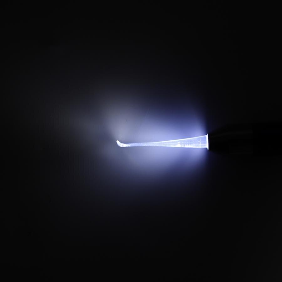 Stainless Steel LED Ear Spoon Ear Wax Tweezers Luminous Booger Clip Set Ear Nose Care Tool Ear Care Kit l