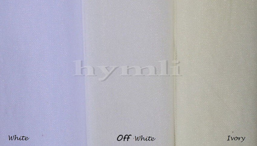 Soft Sluier _ _ 108 "W X 120" L _ _ Wit/Gebroken Wit/Ivoor blusher Sluier Kerk Veil Cover Gezicht Geen Kam