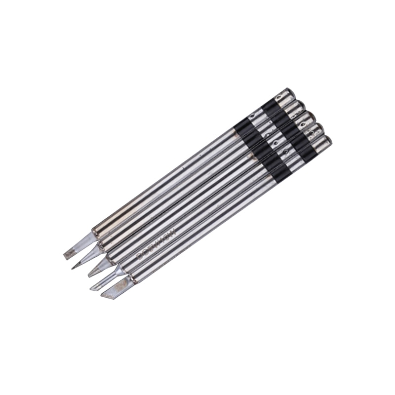 Stainless Steel Soldering Iron Tip Special for PX-988USB Soldering Iron I/K/B/2C/2.4D Replacement Welding Tips