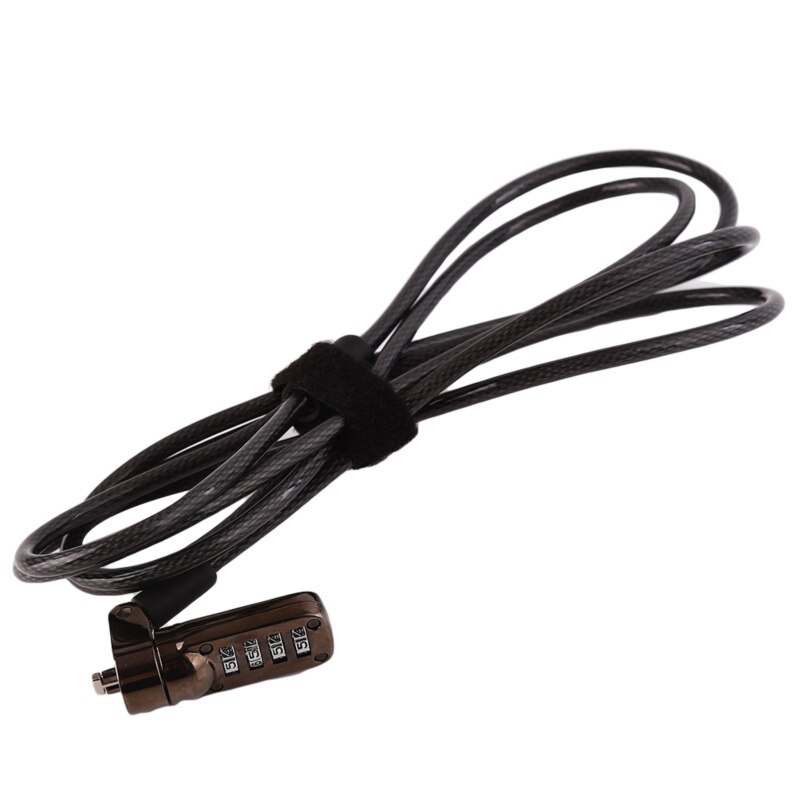 Laptop Lock Anti Diefstal Sleutel Computer Notebook Reizen 4 Digit Beveiliging Kabel Chain Box Lock Links Pull 5.5*2Cm 1Pc