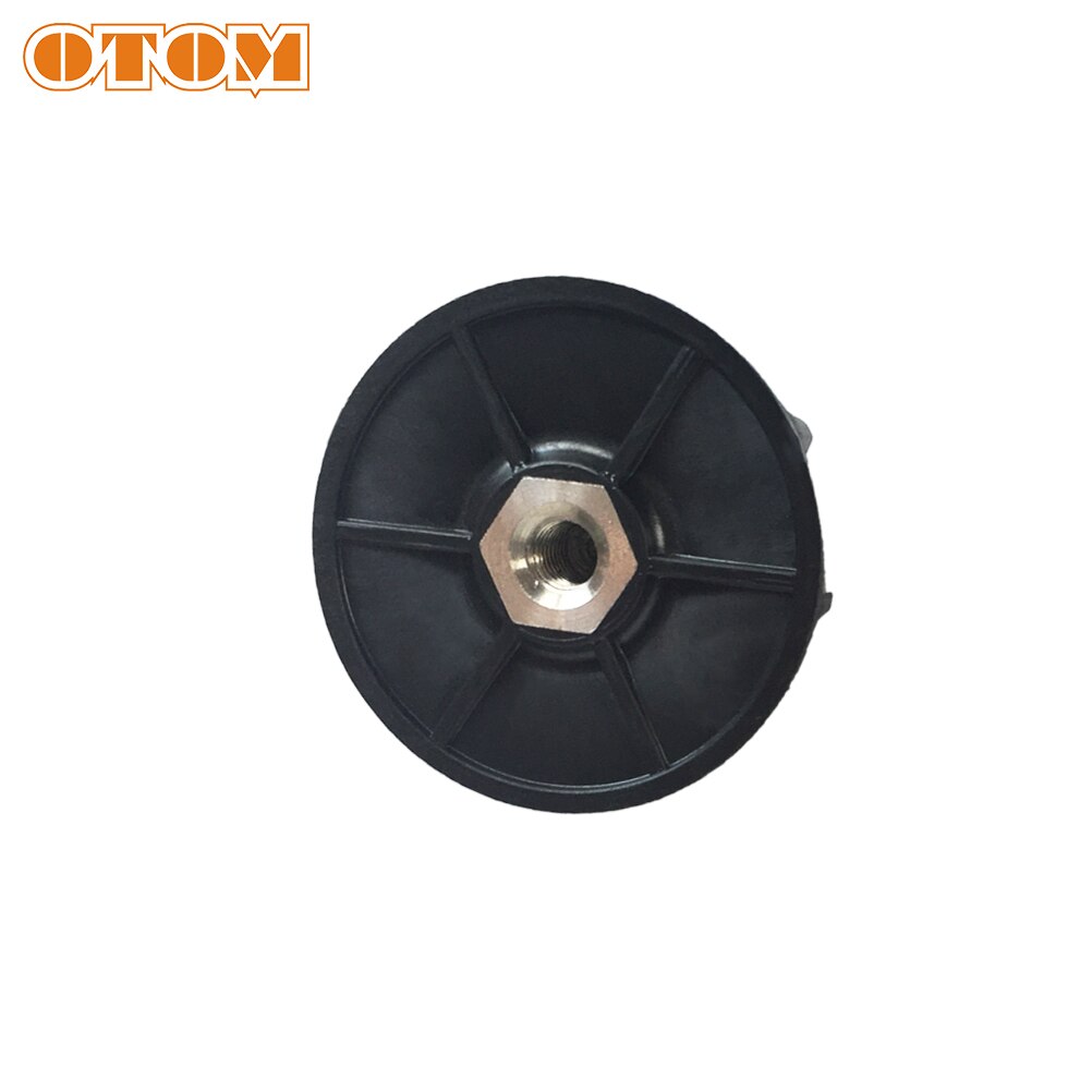 OTOM NC250 NC450 Parts Water Pump Gear (ANE Wheel) Motorcycle 6 Fan Blades Electric Water Fuel Pump Rotor Impellers For ZONGSHEN