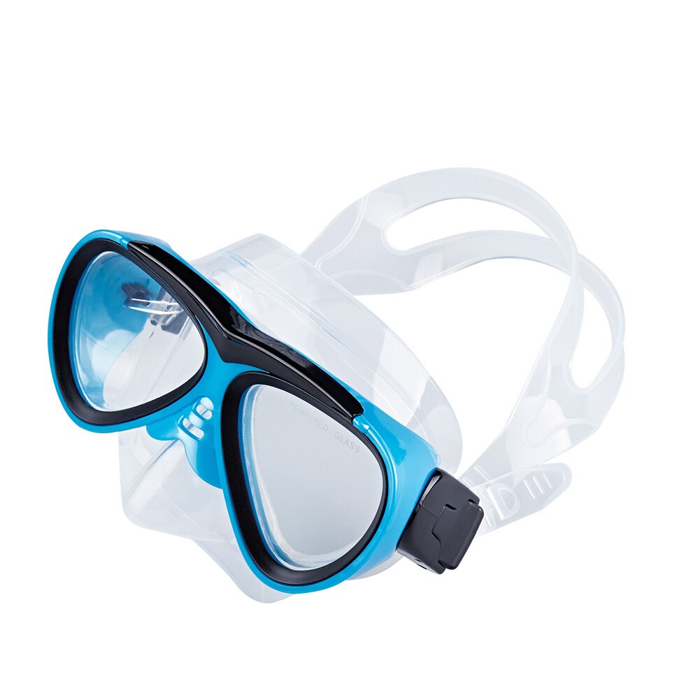 All Dry Snorkeling Children Equipment Silicone Safety Diving for mask Set Swimming Breathing Tube Kids Durable: Blue Black