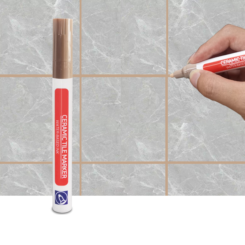 12Color Waterproof Tile Seam Marker Pen Grout Tile Marker Wall Seam Pen For Tile Floor Bathroom Decontamination Seam Repair Tool: Blue