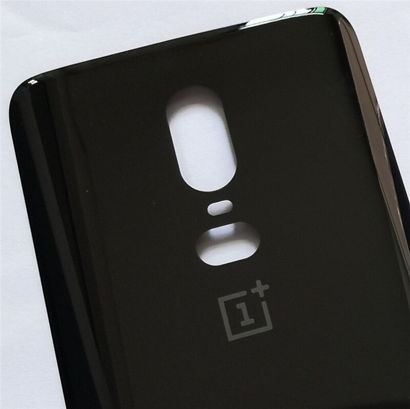 Oneplus6 100% Original Glass Rear Housing Cover For Oneplus 6 One plus Back Door Repair Replacement Battery Case + Sticker Glue