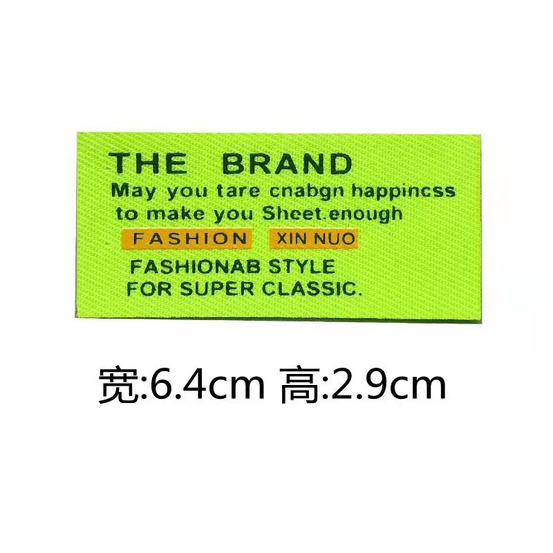 Mixed 30Pcs/Lots Soft Cloth Labels Various Letter Embroidery Hand Made Collar For Diy Knitted Printed Cotton Woven Sew Patches