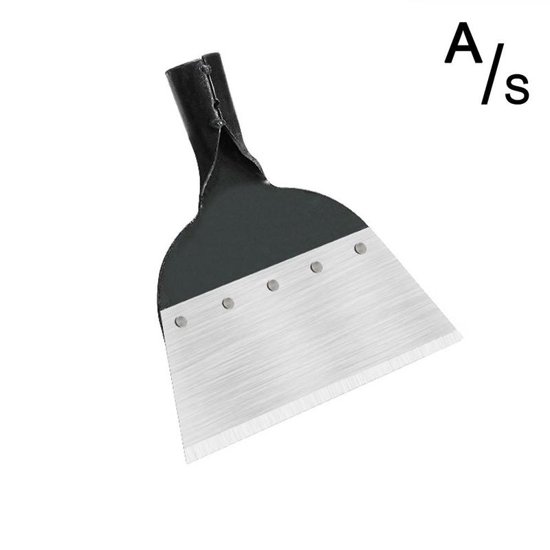 S/L Multi-Functional Outdoor Garden Cleaning Shovel Steel Flat Shovel Soil Diggers Weeding Planting Farm Weeding Tool: Small shovel