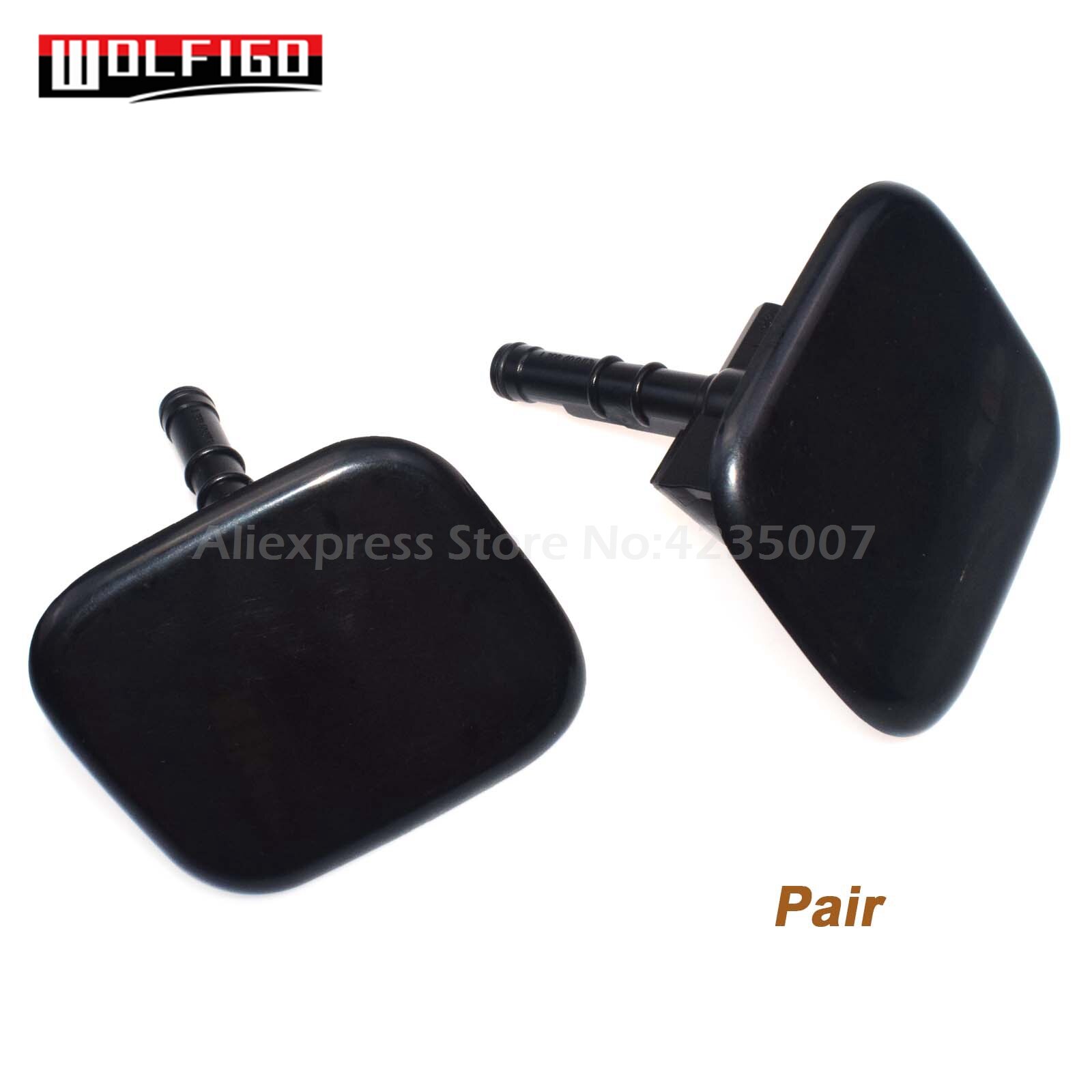 Wolfigo 1 / 2 st vänster höger för kia sorento pannlampa spolarmunstycke 98680-2 p 000,98690-2 p 000, 98602-2 p 060: Par