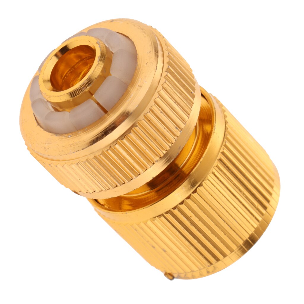 Garden Hose Quick Connect Solid Brass Quick Connector Garden Hose Fitting Water Hose Connectors 1/2 inch