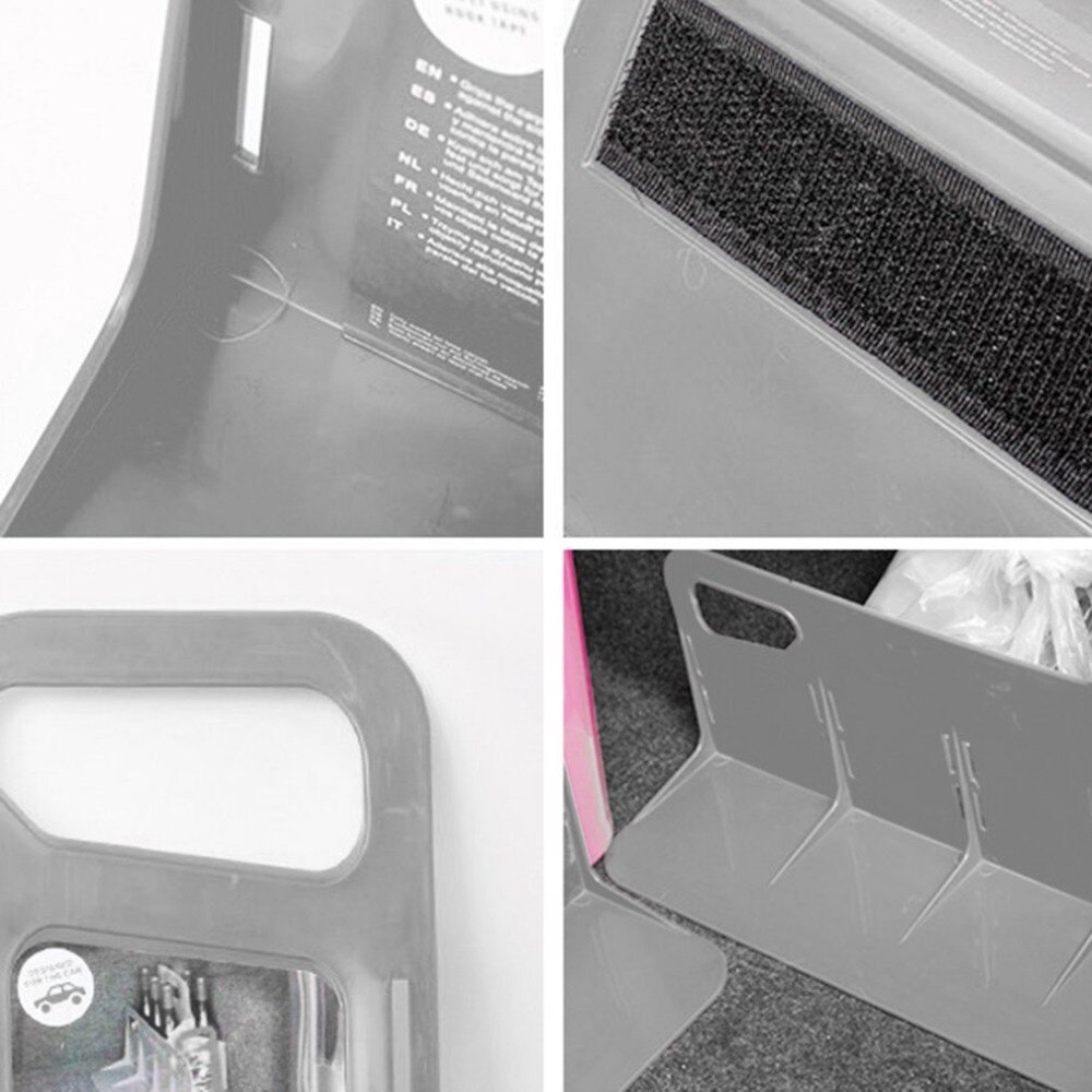Newest Multifunctional Car Back Auto Trunk Fixed Rack Holder Luggage Box Stand Shake-proof Organizer Fence Storage Units Holder