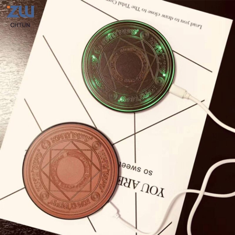 Chtun light-emitting wireless charging magic array wireless charging magic array wireless charger fast charging light