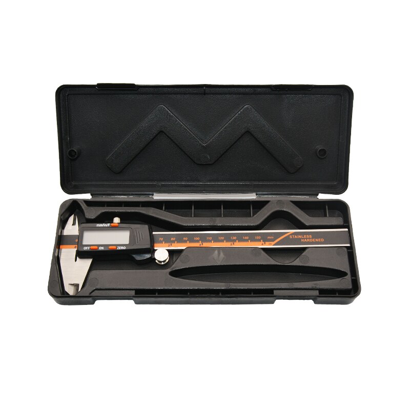 Stainless Steel Digital Display Caliper 6 inch 150 mm Fraction/MM/Inch High Precision LCD Vernier Caliper Measuring tools Gauges
