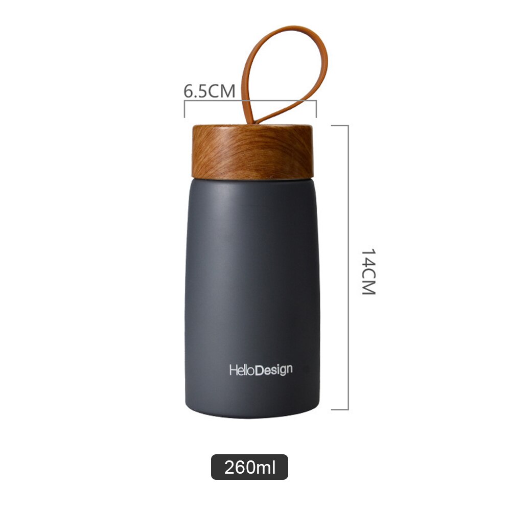 Geïsoleerde Koffie Mok 304 Rvs Tumbler Water Thermoskan Thermoskan Mini Water Fles Draagbare Reizen Mok Thermische Cup: navy