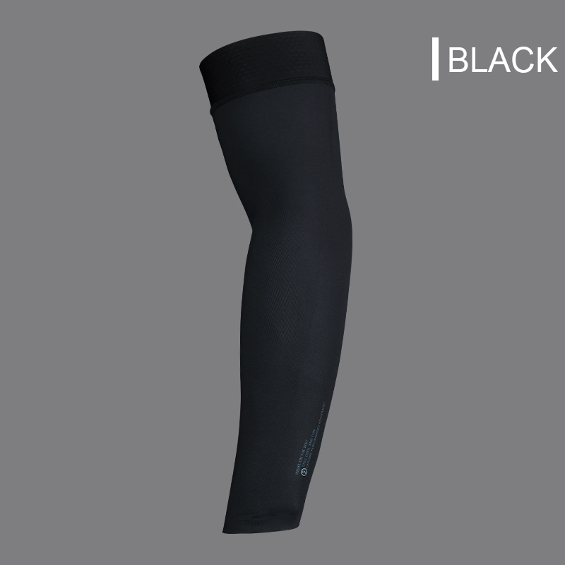 INBIKE Manicotti da ciclismo per braccio Uomo Manicotti di protezione UV per bicicletta Copri braccio per protezione solare Copri braccio in seta di ghiaccio Accessori per biciclette: S / nero
