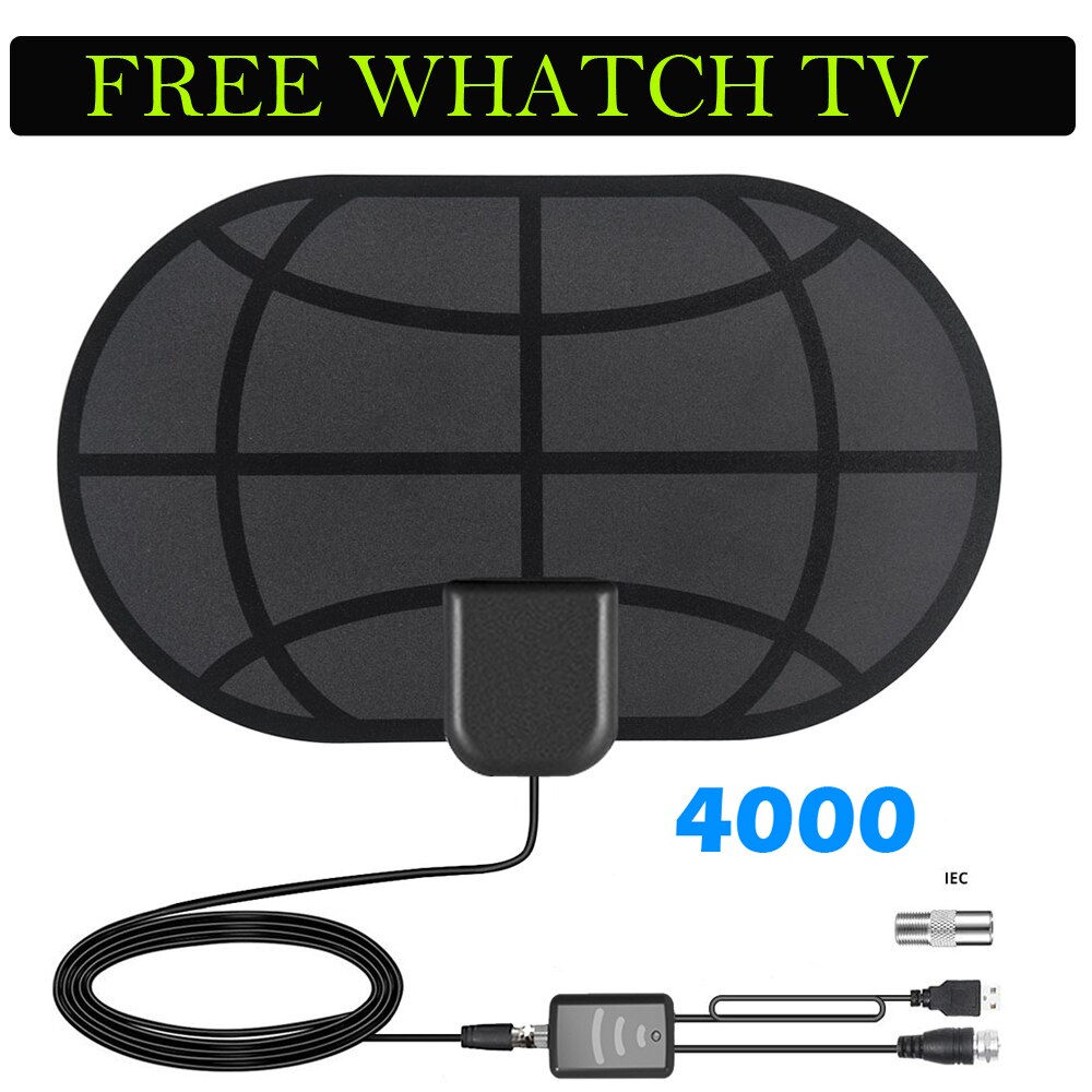 antena de tv TV Antenna with Amplifier Free Digital 1080P HDTV 4K Indoor Amplified antena tv digital