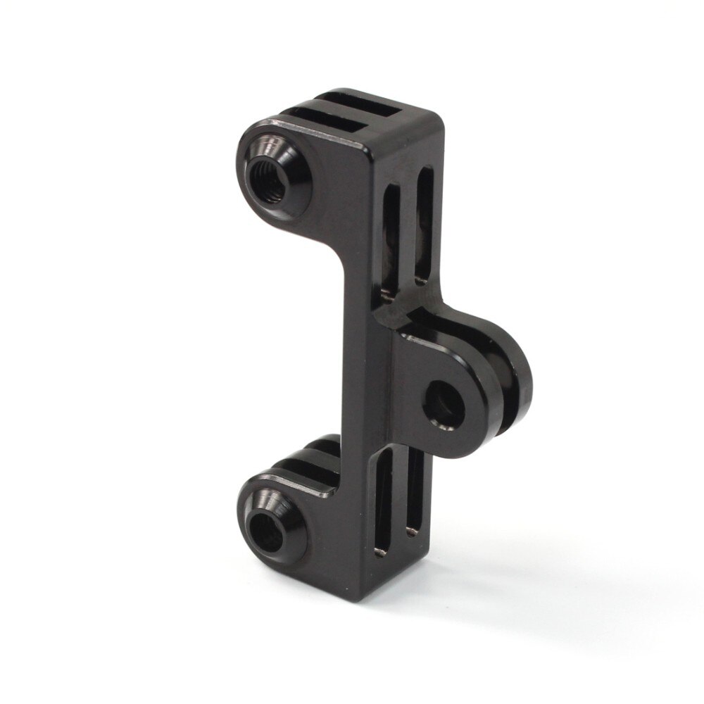 Dubbele Dual Bracket Statief Houder Handvat Met Schroef Mount Adapter Voor Gopro Hero 5 4 / 3 + / 3 SJ4000 Actie Camera