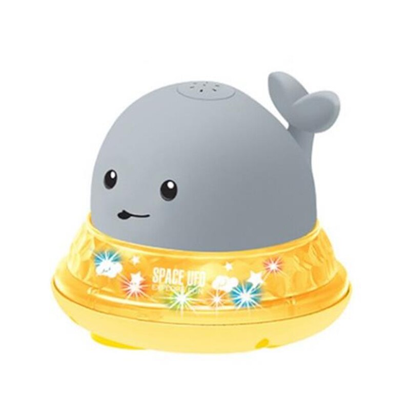 Waternevel Walvis Bad Speelgoed Elektrische Inductie Waternevel Bal Walvis Baby Douche Sprinkler Speelgoed + Muziek En Licht Bad speelgoed: 04