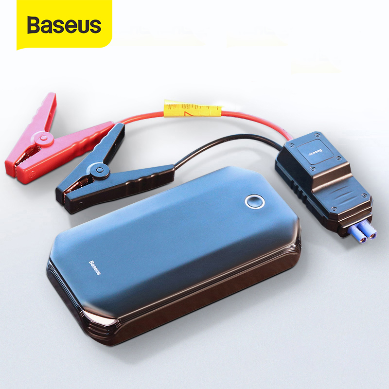 Baseus Auto Booster 800A Power Bank Batterij Jump Starter 12V Auto Uitgangspunt Apparaat Oplader Auto Starter 8000Mah Emergency batterij