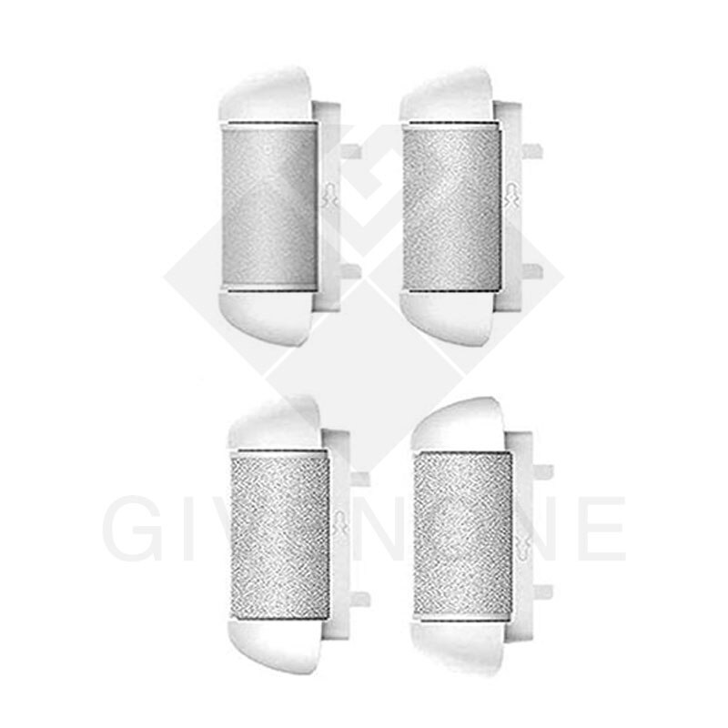 Electric Foot File Two-Speed Adjustment Pedicure Tools Dead Skin Callus Remover USB Foot Grind Machine Portable Foot Care Tool: 4pcs Grinding head