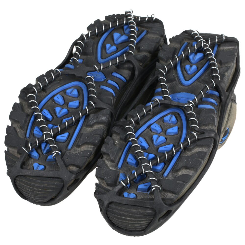 Camping Anti-slip Ice Crampons Boot Covers Winter Snow Boot Shoes Covers Ice Gripper Anti-skid Snow Traction Cleats For Skiing