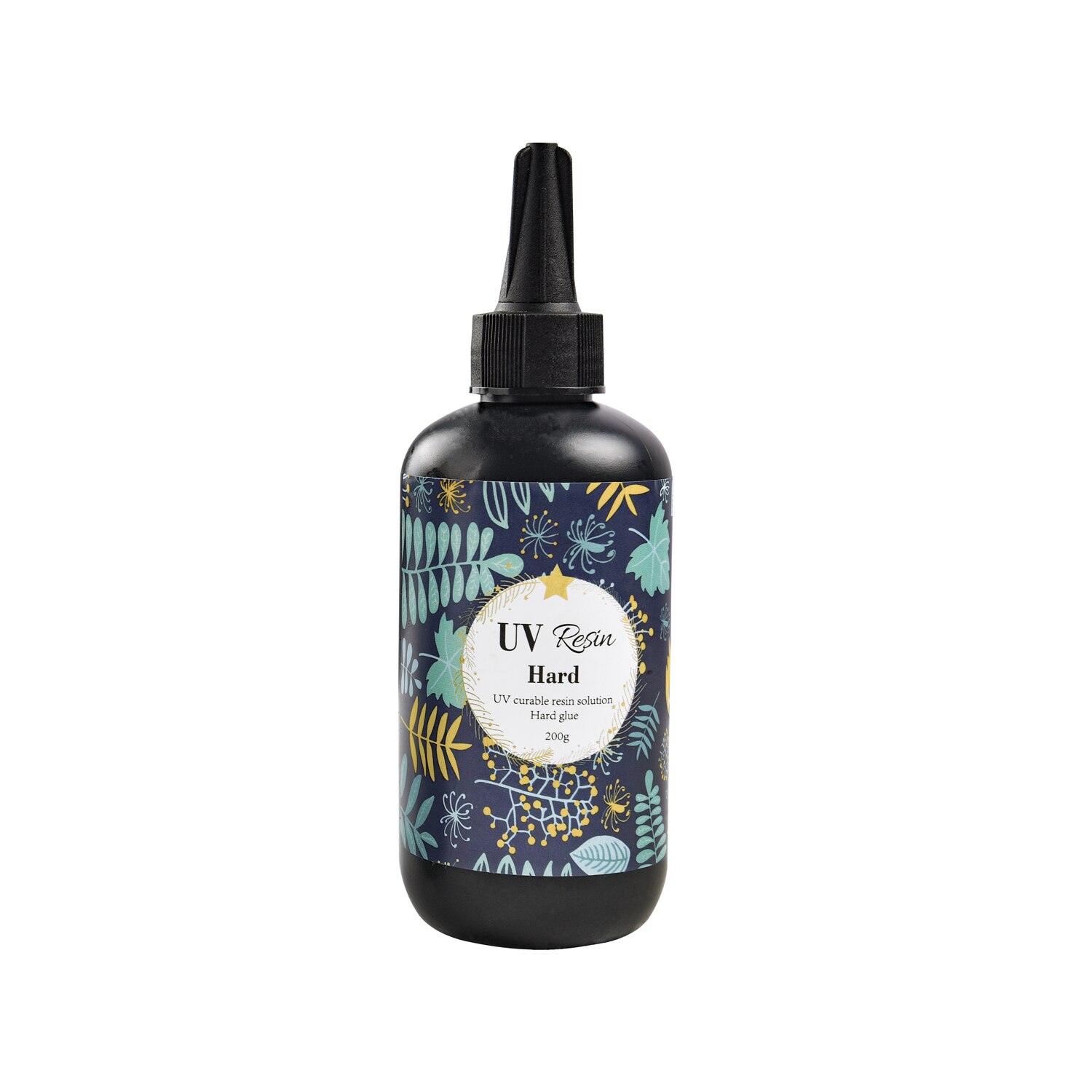 Hard UV Resin Glue Crystal Clear Ultraviolet Curing Epoxy Resin UV Glue Solar Cure Sunlight Activated DIY Jewelry Making Tools: green