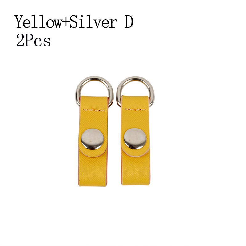 2 Stuks Clip Sluiting Bevestiging Voor Obag Schouderbanden Platte Haak Kleurrijke Attachment Clip Pu Lederen Metalen Haak Clip Voor opocket: 13